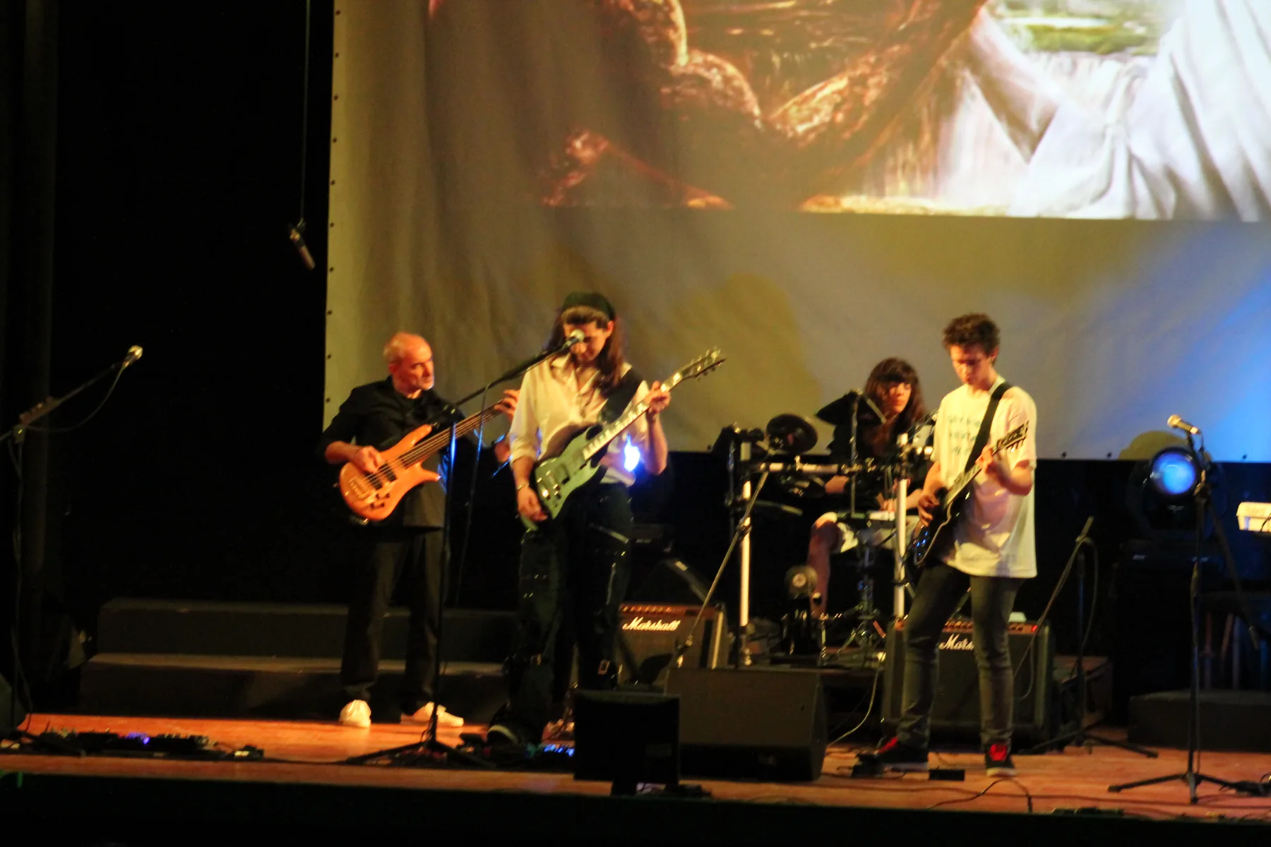 Musicisti sul palco nell'edizione 2013