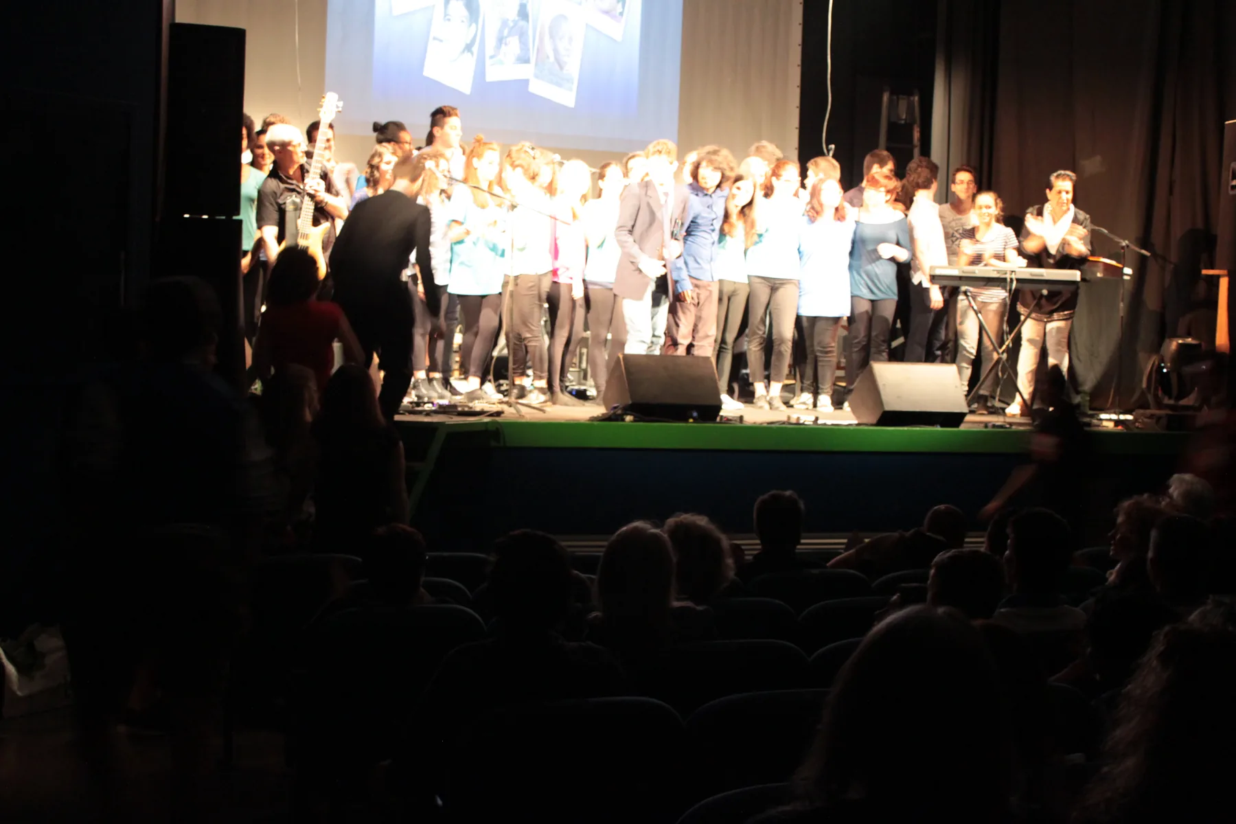 Momento corale dell'edizione 2014