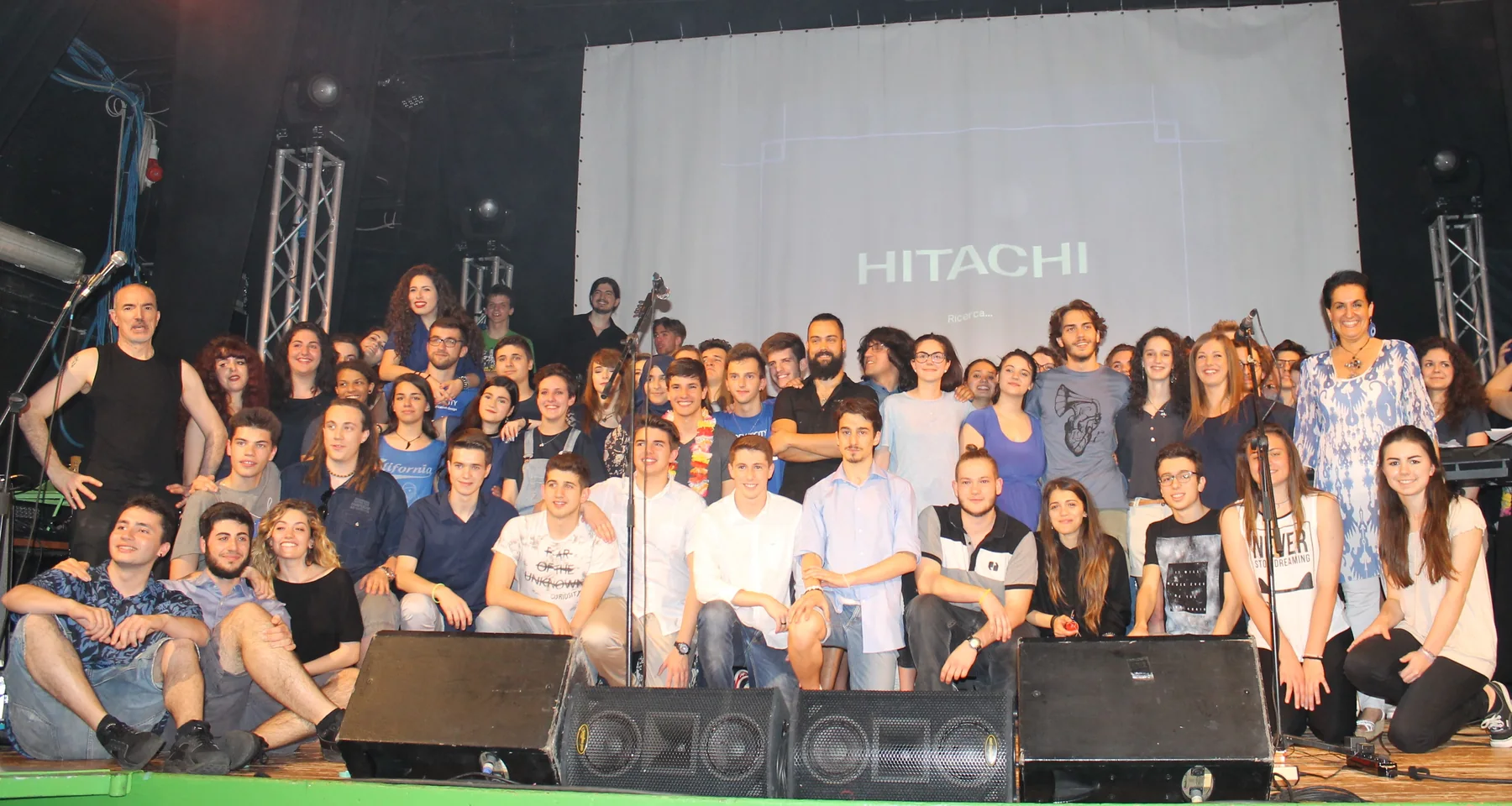 Foto di gruppo al termine dell’edizione 2016